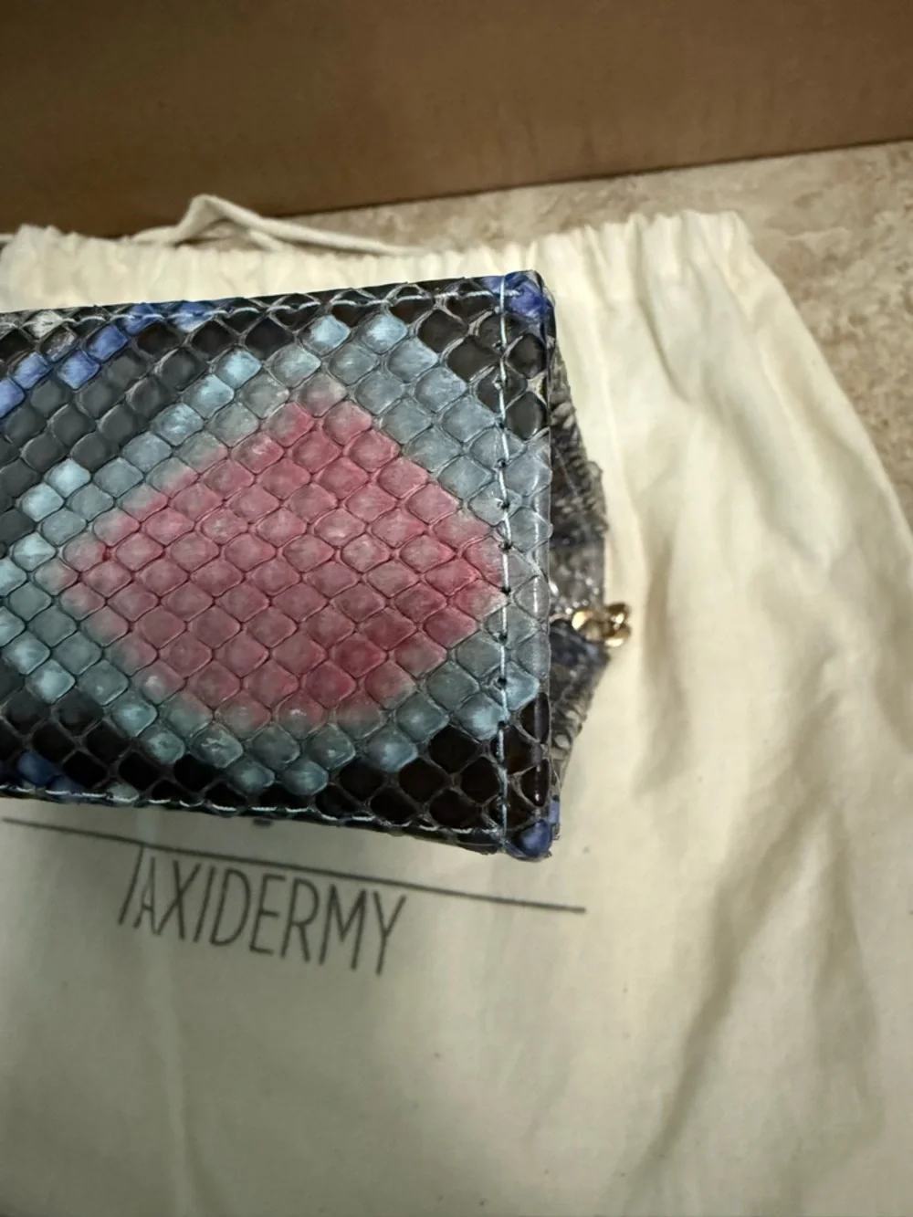 Taxidermy brand python